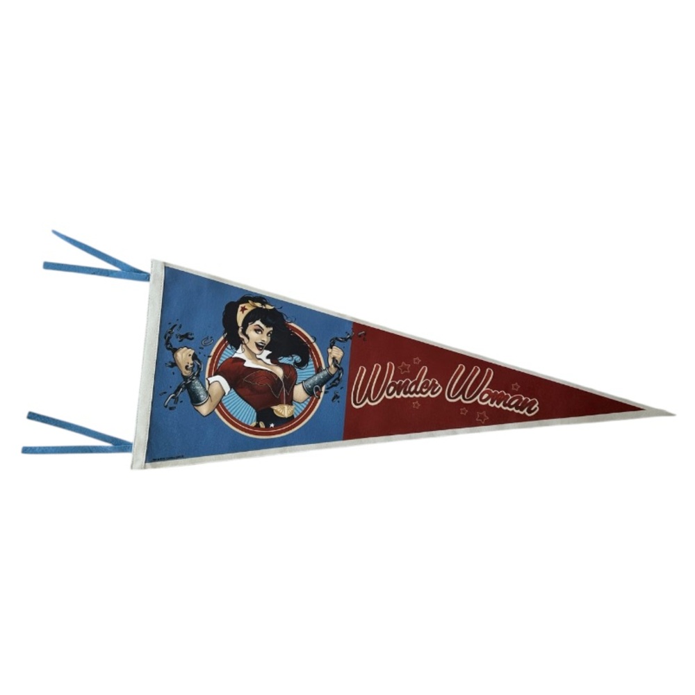 Wonder Woman Felt Pennant Banner